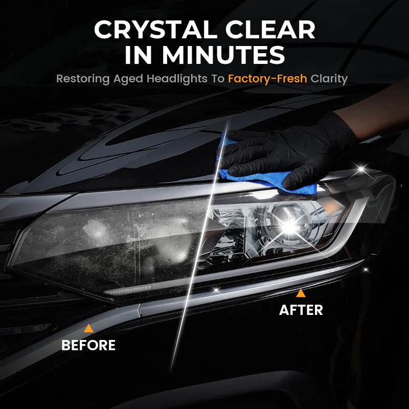 180ml Professional Car Headlight Restorer with Sponge