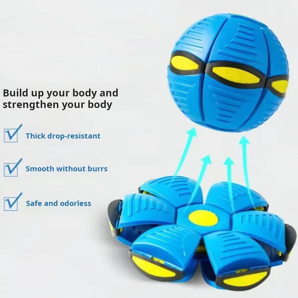 Final 3 Hours: 60%OFF🔥Kids’ Magic Metaball — bouncy ball & flying saucer for family and pets