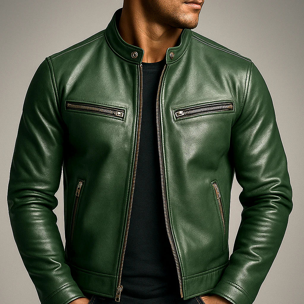 Barger Vintage Leather Jacket X2