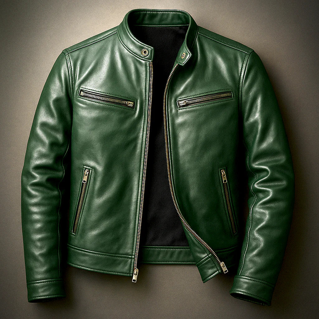 Barger Vintage Leather Jacket X2