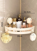 🔥 Hot Sale 50% OFF 🔥 Corner Shower Storage Rack🚿 - Space-Saving & Easy to Install, Perfect for Organizing Toiletries ✨
