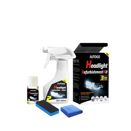 180ml Professional Car Headlight Restorer with Sponge